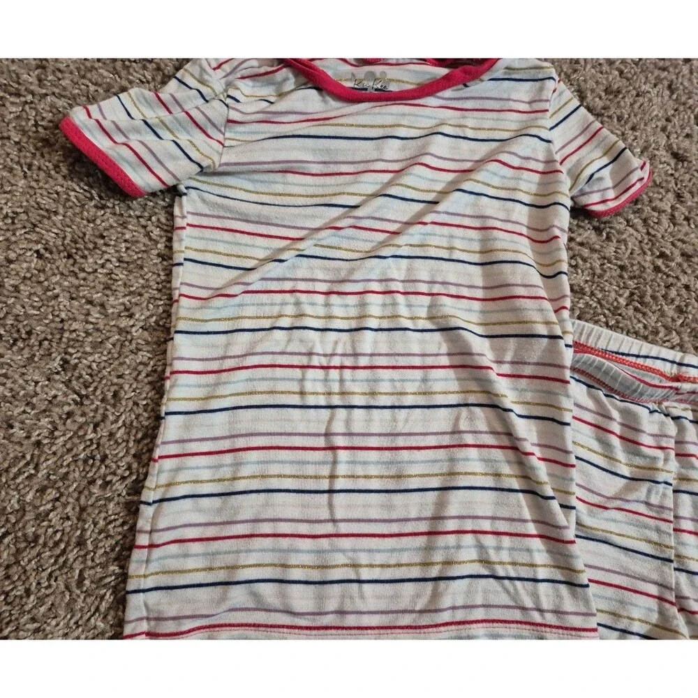 Kickee pants bamboo 2 piece pj set size 4t